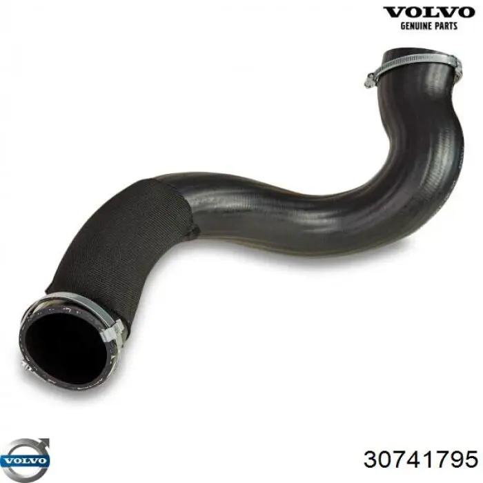 Do koszyka 30741795 Volvo Przewód (króciec) intercoolera