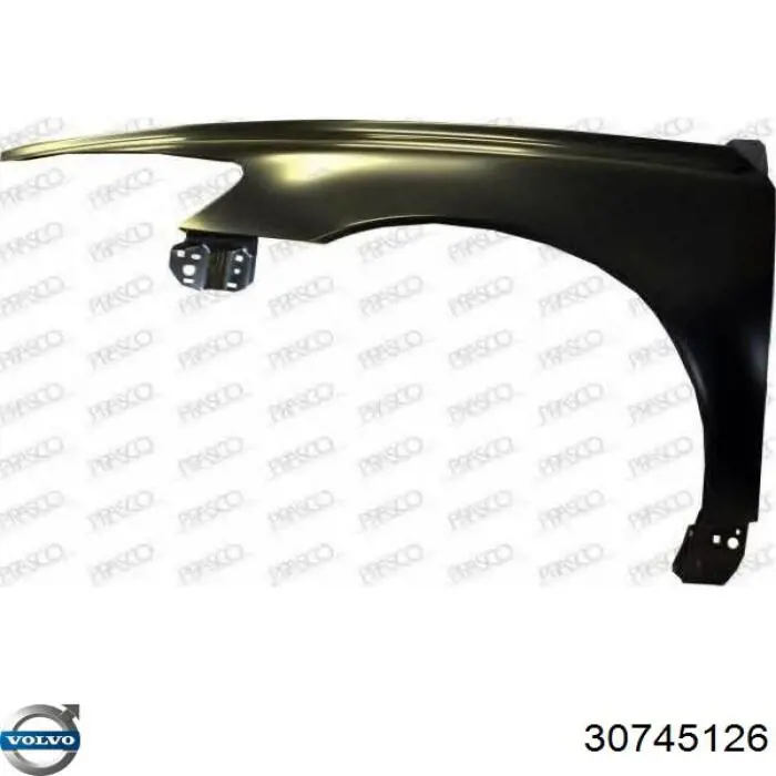 Błotnik przedni lewy Volvo 30745126 cena, od 135,55 USD