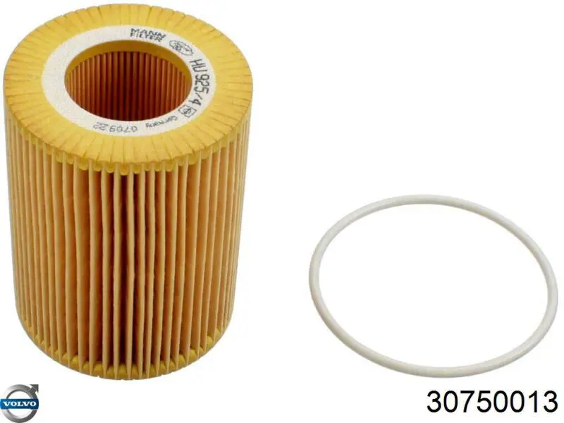 Filtr oleju Volvo 30750013 cena, od 10,38 USD