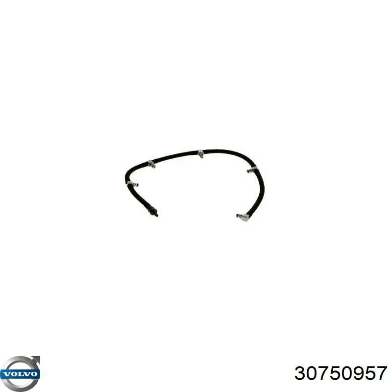 Rurka paliwa, zwrotna od wtryskiwaczy Volvo 30750957 cena, od 25,09 USD