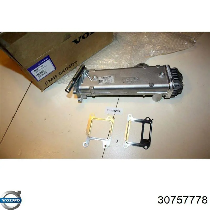 Chłodnica układu recyrkulacji spalin EGR Volvo 30774579 cena, od 125,81 USD
