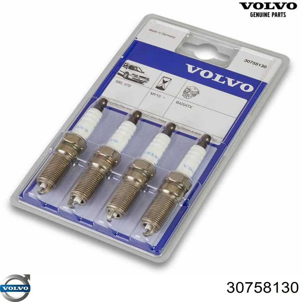 Świeca zapłonowa Volvo 30758130 cena, od 13,86 USD