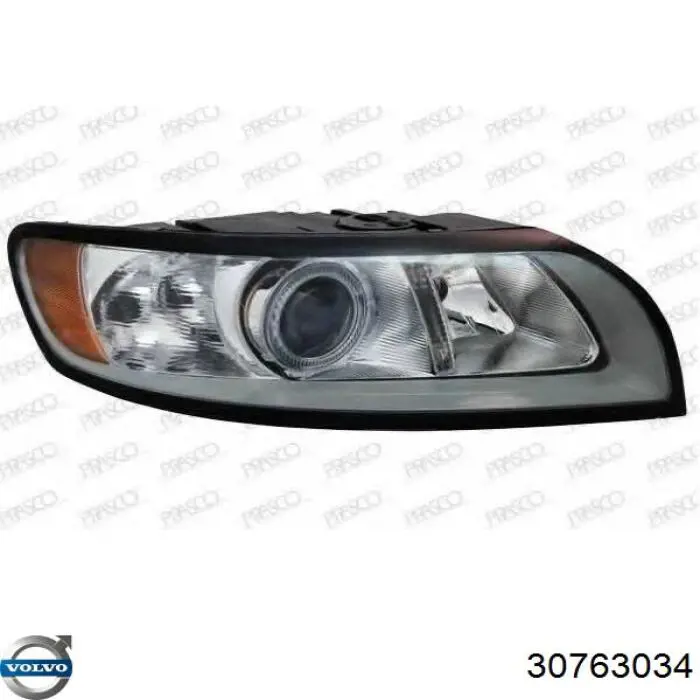 30763034 Volvo Reflektor prawy