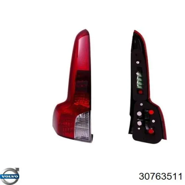 Do koszyka 30763511 Volvo Lampa zespolona tylna lewa