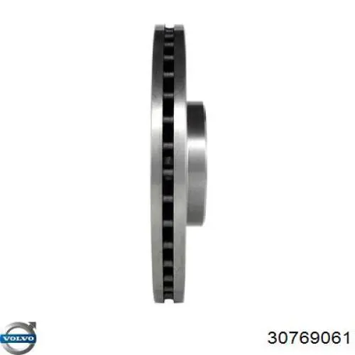 Do koszyka 30769061 Volvo Tarcza hamulcowa przednia