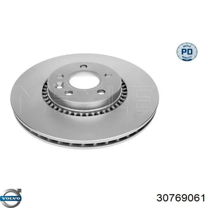 30769061 Volvo Tarcza hamulcowa przednia