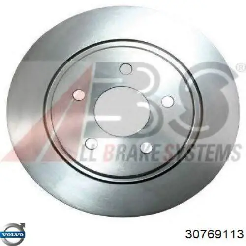 Tarcza hamulcowa tylna Volvo 30769113 cena, od 32,09 USD