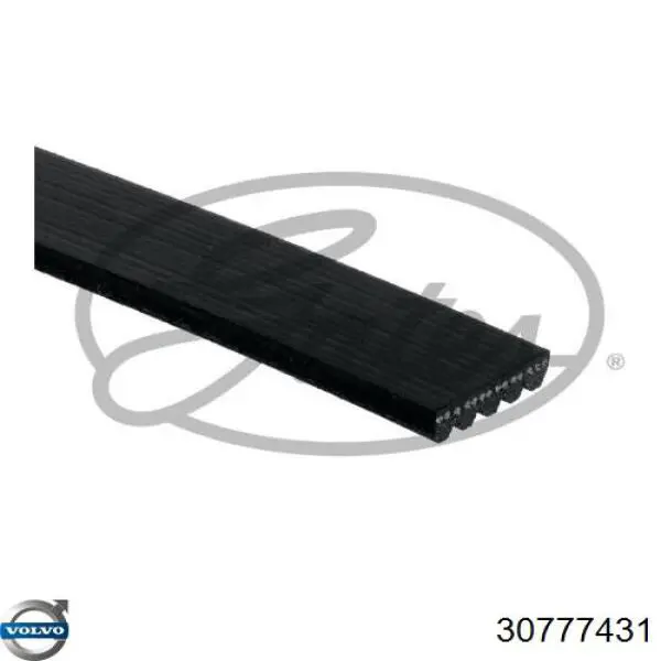 Pas napędowy mechanizmów Volvo 30777431 cena, od 17,71 USD
