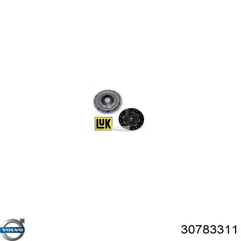 Do koszyka 30783311 Volvo Zestaw sprzęgła (3 części)