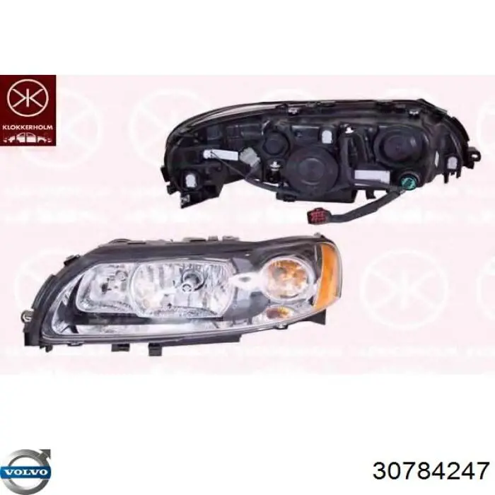 Reflektor lewy Volvo 30784247 cena, od 141,17 USD