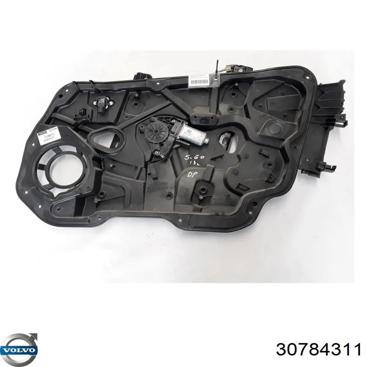 Mechanizm podnoszenia szyby drzwi przednich prawych do Volvo S60 II 134