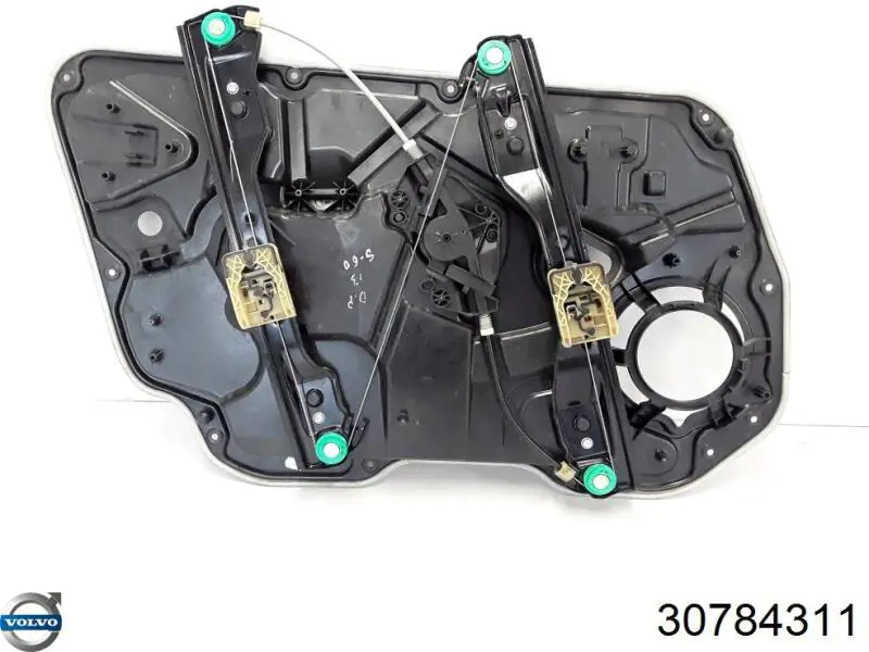 Do koszyka Mechanizm podnoszenia szyby drzwi przednich prawych Volvo S60 II 134