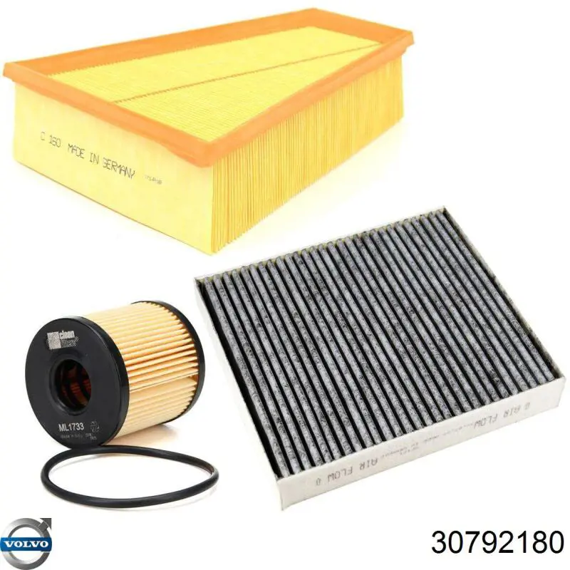 Filtr paliwa Volvo 30792180 cena, od 9,14 USD
