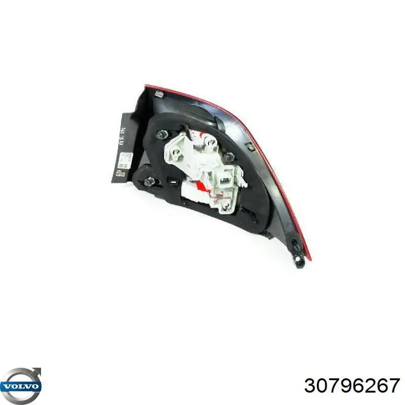 Lampa zespolona tylna lewa zewnętrzna Volvo 30796267 cena, od 173,66 USD