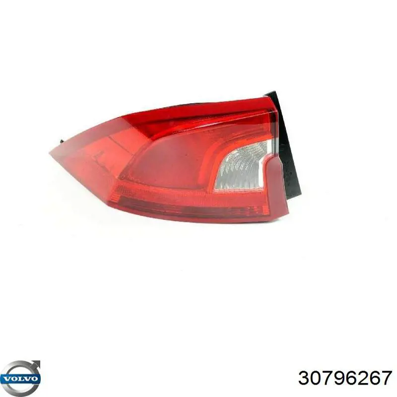 Lampa zespolona tylna lewa zewnętrzna Volvo 30796267