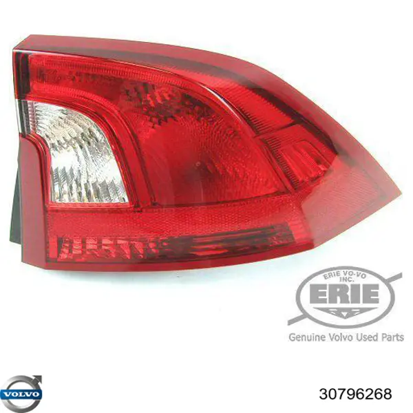 Lampa zespolona tylna prawa zewnętrzna Volvo 30796268 cena, od 177,07 USD