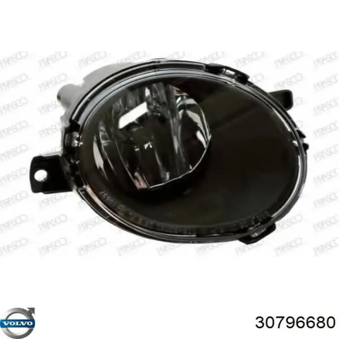 30796680 Volvo Lampa przeciwmgielna lewa