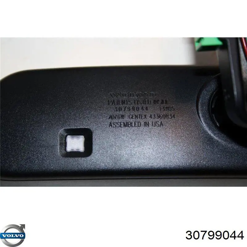 Lusterko wewnętrzne Volvo S80 II sedana (AS, AR) (2006 - 2016) cena, od 83,76 USD