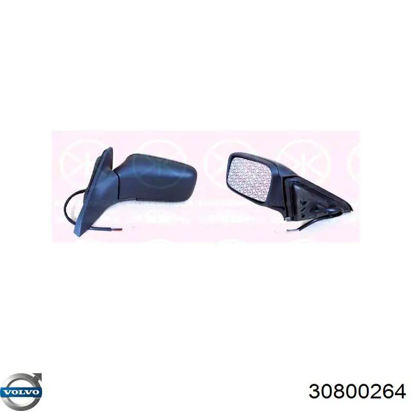 Lusterko wsteczne prawe do Volvo V40  VW