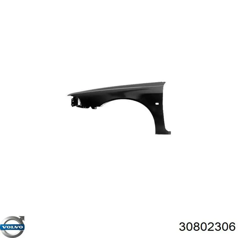 Błotnik przedni lewy Volvo V40 kombi (VW) (1995 - 2004) cena, od 99,35 USD