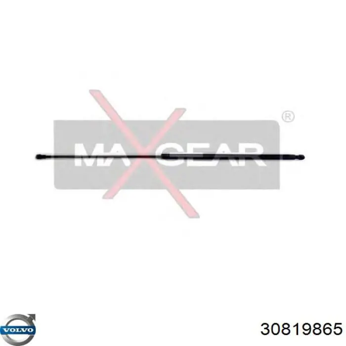 Amortyzator maski Volvo 30819865 cena, od 37,44 USD