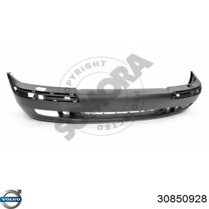  Zderzak przedni Volvo V40 