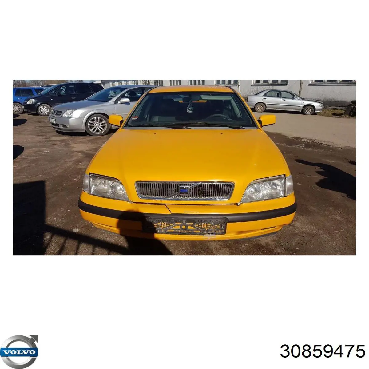  Lampa stop tylna dodatkowa Volvo S40 1