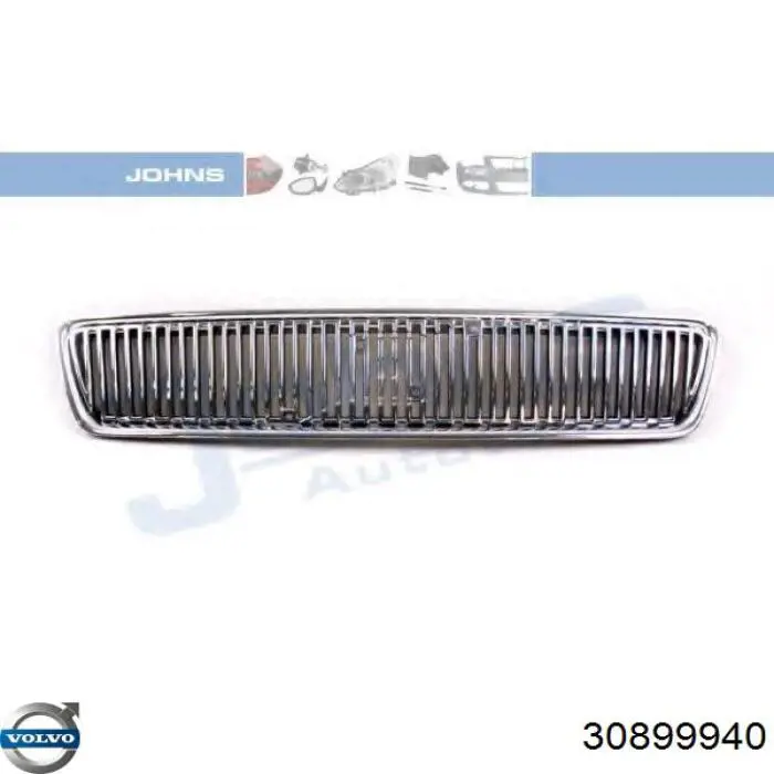 Atrapa chłodnicy Volvo V40 