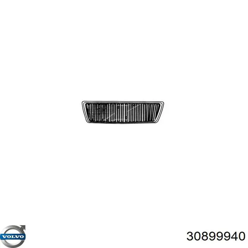 Atrapa chłodnicy Volvo 30899940