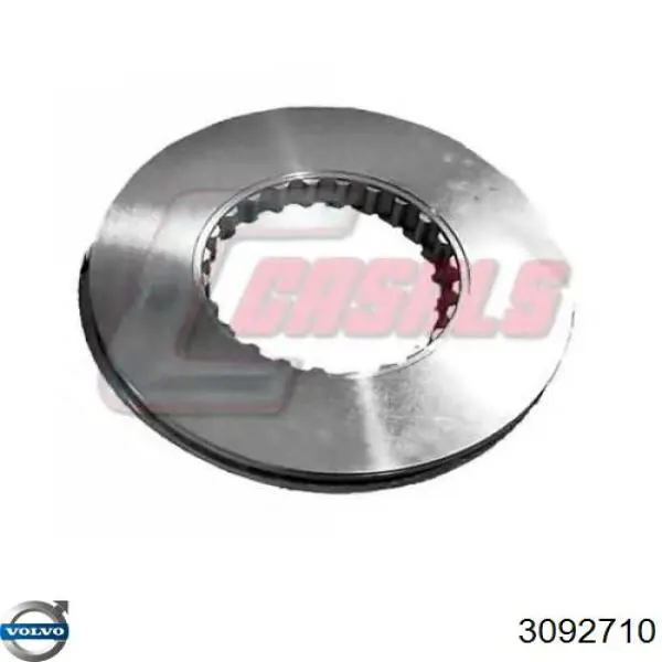 Tarcza hamulcowa przednia Volvo 3092710 cena, od 250,95 USD