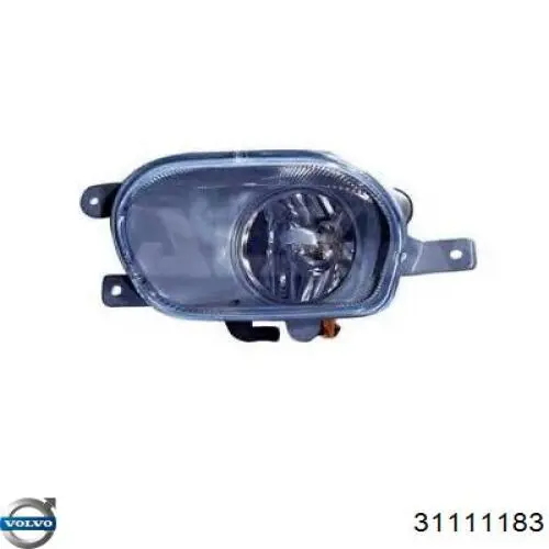Lampa przeciwmgielna prawa Volvo 31111183 cena, od 75,32 USD