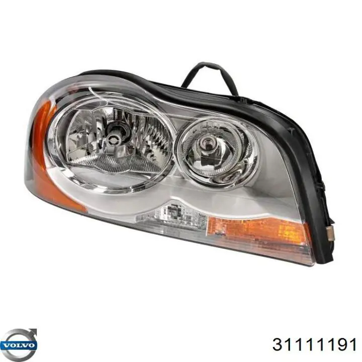 Reflektor prawy 31111191 Volvo