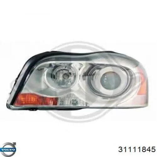 Reflektor lewy Volvo 31111845 cena, od 420,83 USD