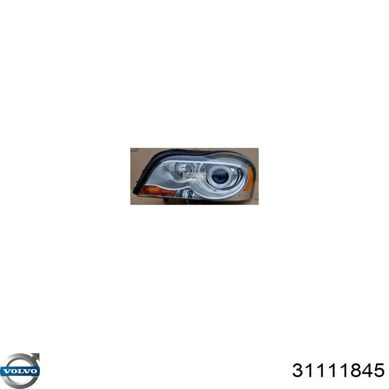 31111845 Volvo Reflektor lewy