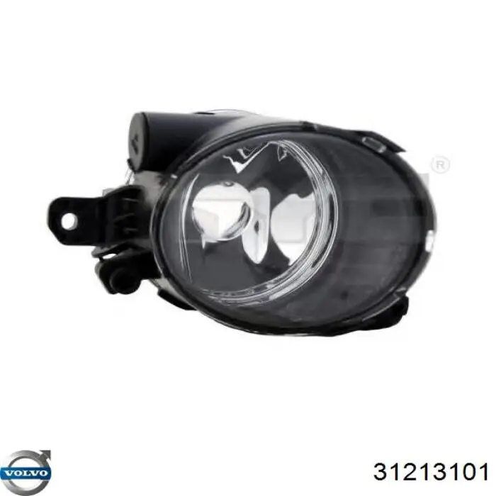 Do koszyka 31213101 Volvo Lampa przeciwmgielna lewa