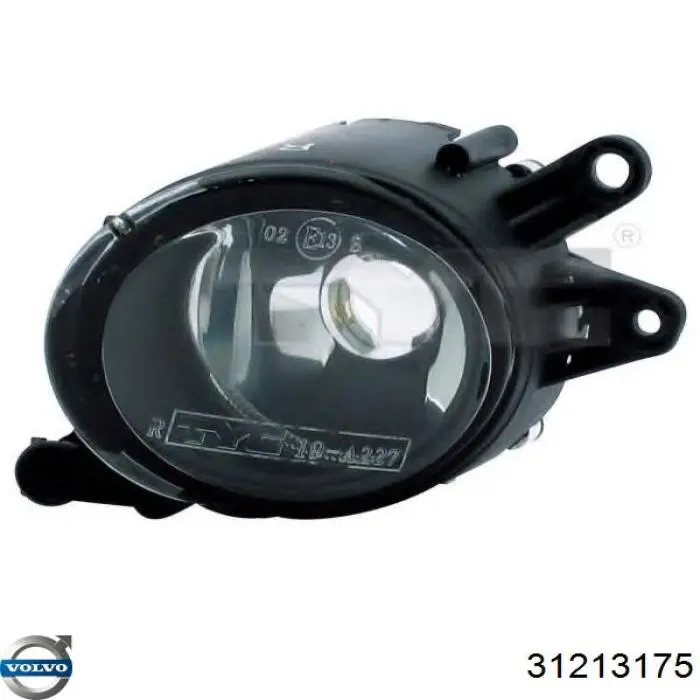 Lampa przeciwmgielna lewa Volvo 31213175 cena, od 39,16 USD