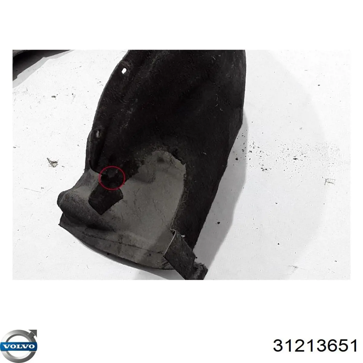 Nadkole błotnika przedniego prawe Volvo S80 II sedana (AS, AR) (2006 - 2016) cena, od 32,63 USD