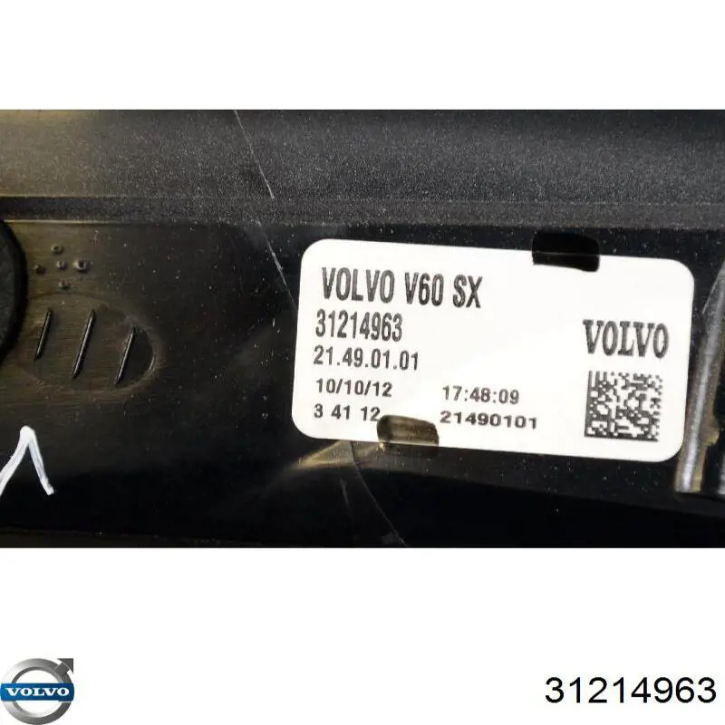 Lampa zespolona tylna lewa 31214963 Volvo