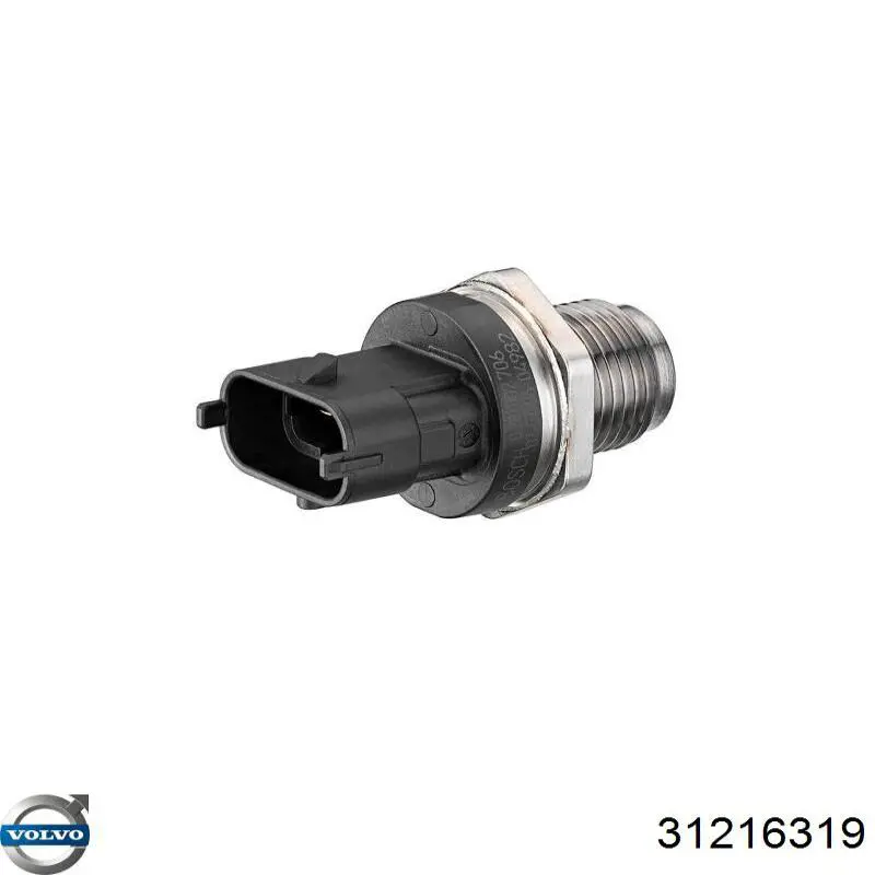 Czujnik ciśnienia paliwa 31216319 Volvo