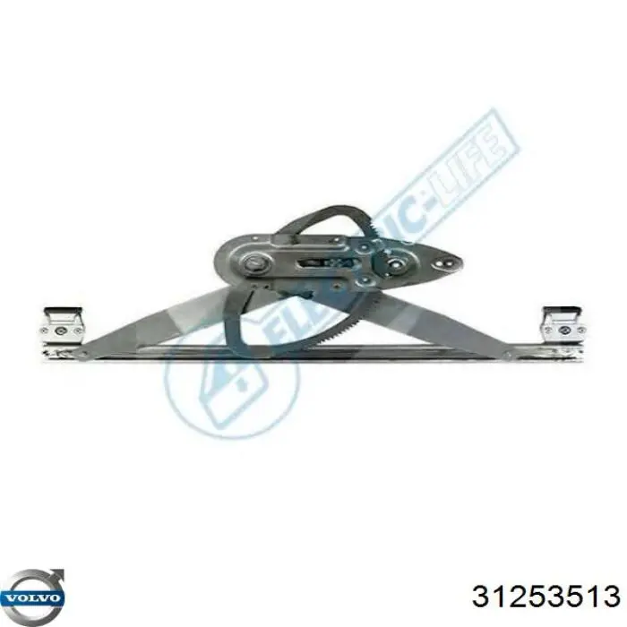 Mechanizm podnoszenia szyby drzwi przednich lewych Volvo 31253513 cena, od 71,51 USD