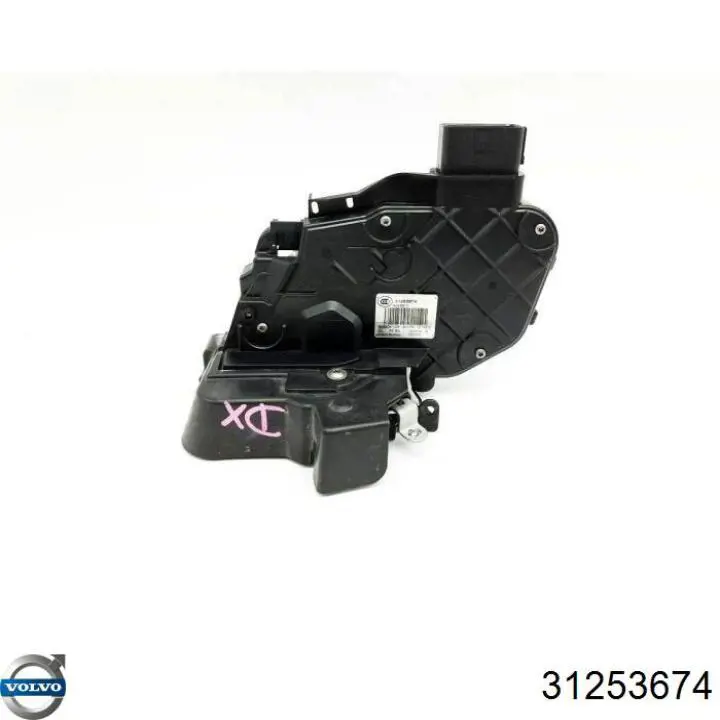 31253674 Volvo zamek drzwi przednich prawych