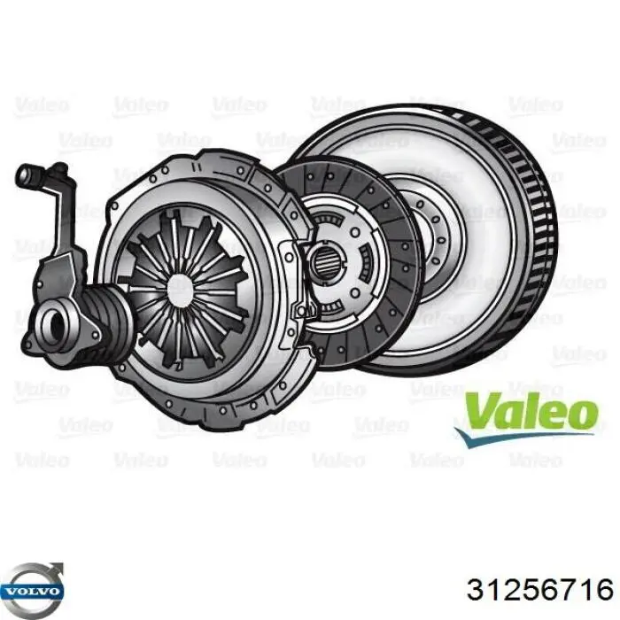 Koło zamachowe silnika Volvo 31256716 cena, od 180,47 USD