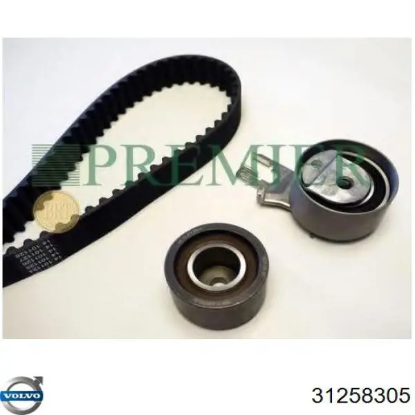 Do koszyka 31258305 Volvo Pasek rozrządu, zestaw