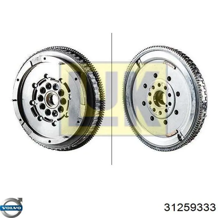 Do koszyka 31259333 Volvo Koło zamachowe silnika