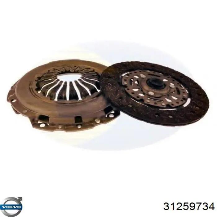 31259734 Volvo Zestaw sprzęgła (3 części)