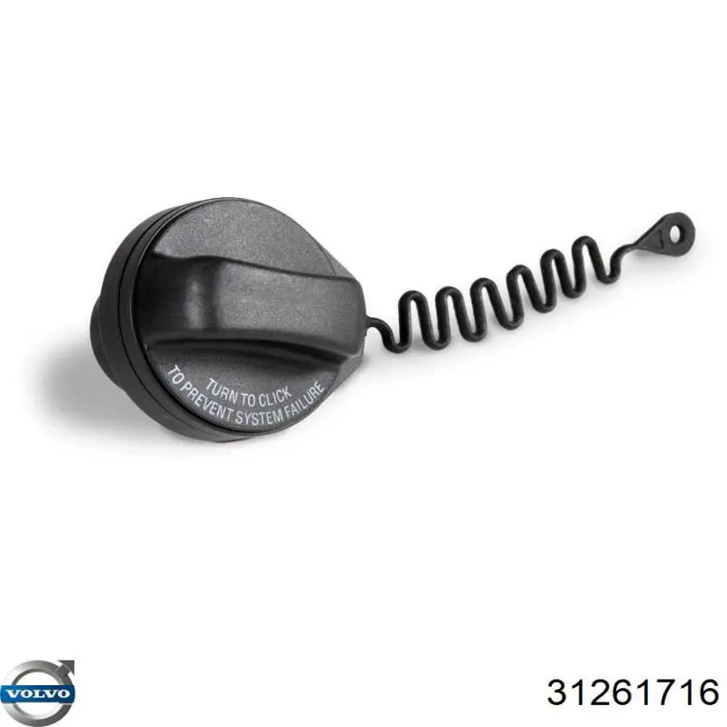 Korek wlewu paliwa Volvo 31261716 cena, od 8,15 USD
