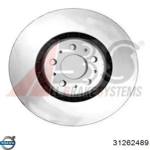 Tarcza hamulcowa przednia Volvo 31262489 cena, od 66,49 USD