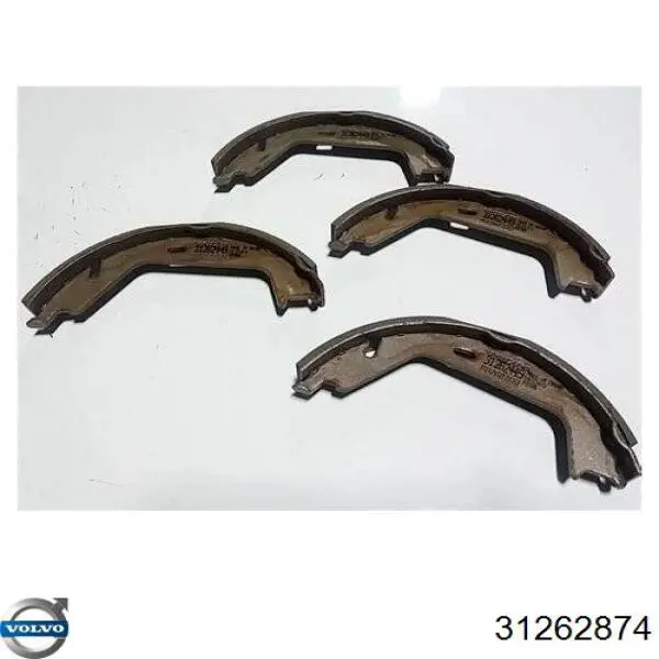 31262874 Volvo Klocki hamulca ręcznego