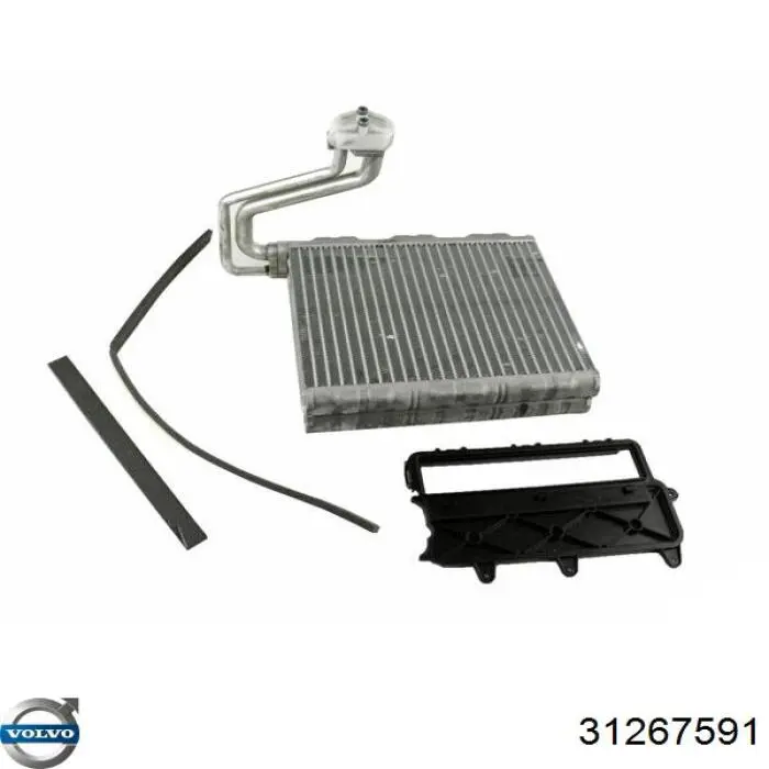 Parownik klimatyzacji Volvo 31267591 cena, od 109,44 USD