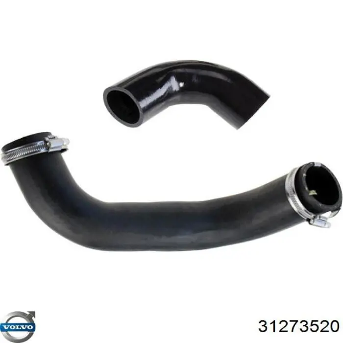 Do koszyka 31273520 Volvo Przewód (króciec) intercoolera